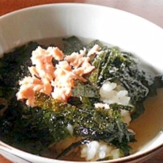 かんたん！海苔茶漬け